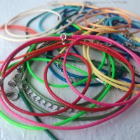 DIY配件 - 蠟繩項鏈