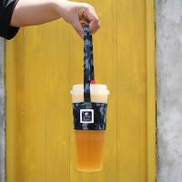 台灣珠友文具 - 迷彩杯套式飲料杯提袋